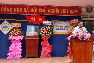 TƯNG BỪNG KHAI GIẢNG NĂM HỌC MỚI 2023-2024